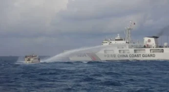 Kapal China dan Filipina Kembali Bentrok di Laut China Selatan