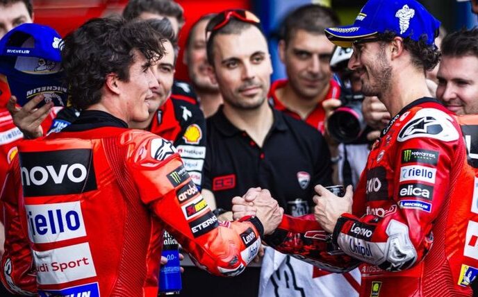 Francesco Bagnaia Kecewa Kalah dari Duo Marquez di Thailand