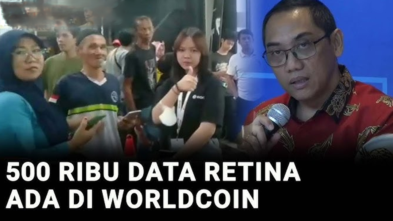 Kominfo Desak Worldcoin Hapus 500 Ribu Data Retina WNI