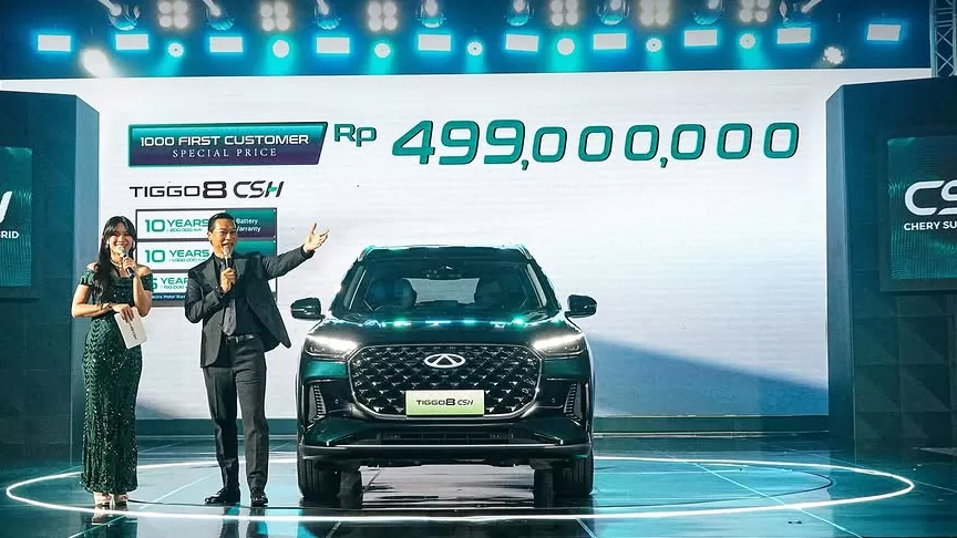 Chery Tiggo 8 CSH Rilis, Fitur Canggih di Harga Rp519 Juta